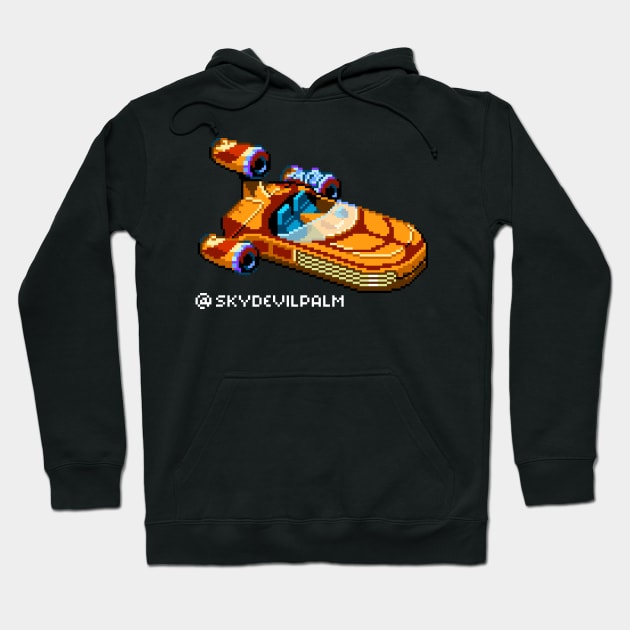 Land Speeder Hoodie by Skydevilpalm